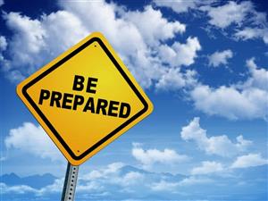 Be Prepared 